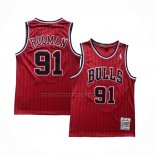 Maglia Chicago Bulls Dennis Rodman #91 Mitchell & Ness 1996-97 Rosso