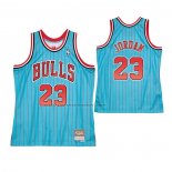 Maglia Chicago Bulls Michael Jordan NO 23 Mitchell & Ness 1995-96 Blu
