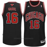 Maglia Chicago Bulls Pau Gasol #16 Nero