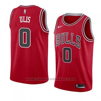 Maglia Chicago Bulls Tyler Ulis #0 Icon 2018 Rosso