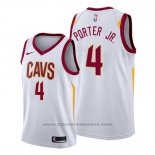 Maglia Cleveland Cavaliers Kevin Porter Jr. #4 Association 2019-20 Bianco