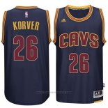 Maglia Cleveland Cavaliers Kyle Korver #26 2015 Blu