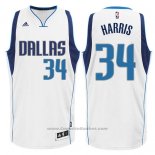 Maglia Dallas Mavericks Devin Harris #34 Bianco