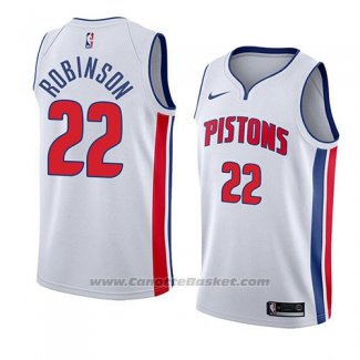 Maglia Detroit Pistons Glenn Robinson III #22 Association 2018 Bianco