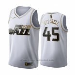Maglia Golden Edition Utah Jazz Donovan Mitchell #45 2019-20 Bianco