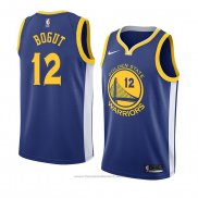 Maglia Golden State Warriors Andrew Bogut #12 Icon 2018 Blu