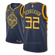 Maglia Golden State Warriors Marcus Derrickson #32 Citta 2018-19 Blu