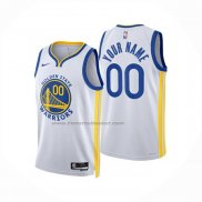 Maglia Golden State Warriors Personalizzate Association 2024-25 Bianco