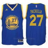 Maglia Golden State Warriors Zaza Pachulia #27 Blu