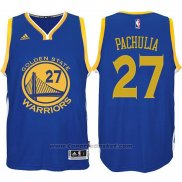 Maglia Golden State Warriors Zaza Pachulia #27 Blu
