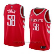 Maglia Houston Rockets Gerald Green #58 Icon 2018 Rosso