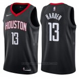 Maglia Houston Rockets James Harden #13 2017-18 Nero