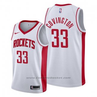 Maglia Houston Rockets Robert Covington #33 Association 2019-20 Bianco