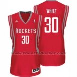 Maglia Houston Rockets Royce White #30 Rosso