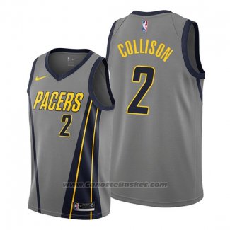 Maglia Indiana Pacers Darren Collison #2 Citta Edition Grigio