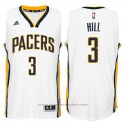 Maglia Indiana Pacers George Hill #3 Bianco