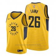Maglia Indiana Pacers Jeremy Lamb #26 Statement Or