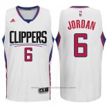 Maglia Los Angeles Clippers DeAndre Jordan #6 Bianco