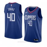 Maglia Los Angeles Clippers Ivica Zubac #40 Icon 2018 Blu