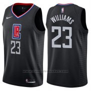 Maglia Los Angeles Clippers Lou Williams #23 Statement 2018-19 Nero