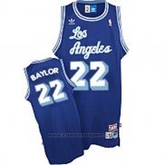 Maglia Los Angeles Lakers Elgin Baylor #22 Retro Blu
