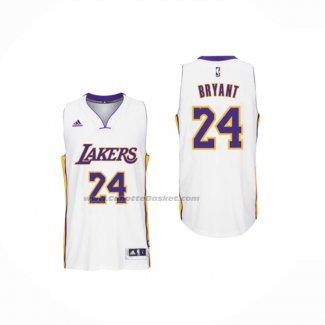 Maglia Los Angeles Lakers Kobe Bryant NO 24 Bianco