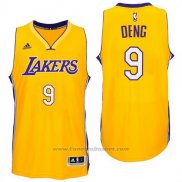 Maglia Los Angeles Lakers Luol Deng #9 Giallo
