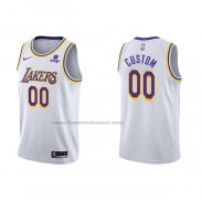 Maglia Los Angeles Lakers Personalizzate Association 2021-22 Bianco