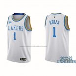 Maglia Los Angeles Lakers Trevor Ariza NO 1 Classic 2022-23 Bianco