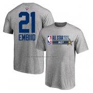 Maglia Manica Corta All Star 2024 Joel Embiid Grigio