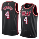 Maglia Miami Heat Aj Hammons #4 Classic 2018 Nero