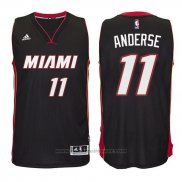 Maglia Miami Heat Chris Anderse #11 Nero