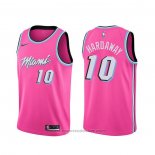 Maglia Miami Heat Tim Hardaway #10 Earned Rosa