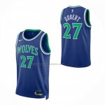 Maglia Minnesota Timberwolves Rudy Gobert No 27 Icon 2026-27 Blu