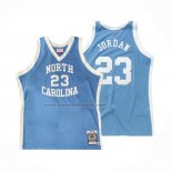 Maglia NCAA North Carolina Tar Heels Michael Jordan #23 Mitchell & Ness 1983-84 Blu