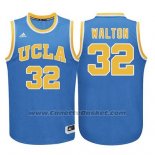 Maglia NCAA UCLA Bruins Bill Walton #32 Blu