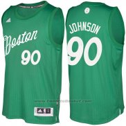 Maglia Natale 2016 Boston Celtics Amir Johnson #90 Veder