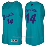 Maglia Natale 2016 Charlotte Hornets Michael Kidd-Gilchrist #14 Blu Canard