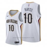 Maglia New Orleans Pelicans Jaxson Hayes #10 Association 2019-20 Bianco