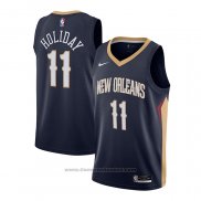 Maglia New Orleans Pelicans Jrue Holiday #11 Icon 2020-21 Blu
