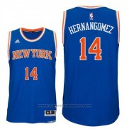 Maglia New York Knicks Willy Hernangomez #14 Blu