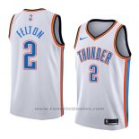 Maglia Oklahoma City Thunder Raymond Felton #2 Association 2018 Bianco