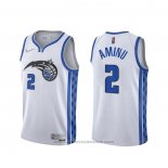 Maglia Orlando Magic Al-farouq Aminu #2 Earned 2020-21 Bianco