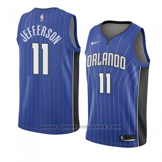 Maglia Orlando Magic Amile Jefferson #11 Icon 2018 Blu