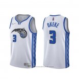 Maglia Orlando Magic Chuma Okeke #3 Earned 2020-21 Bianco