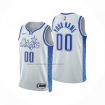 Maglia Orlando Magic Personalizzate Citta 2025-26 Bianco