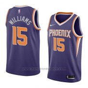 Maglia Phoenix Suns Alan Williams #15 Icon 2018 Blu