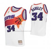 Maglia Phoenix Suns Charles Barkley #34 Mitchell & Ness 1992-93 Bianco