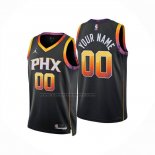 Maglia Phoenix Suns Personalizzate Statement 2024-25 Nero