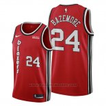 Maglia Portland Trail Blazers Kent Bazemore #24 Classic Edition Rosso